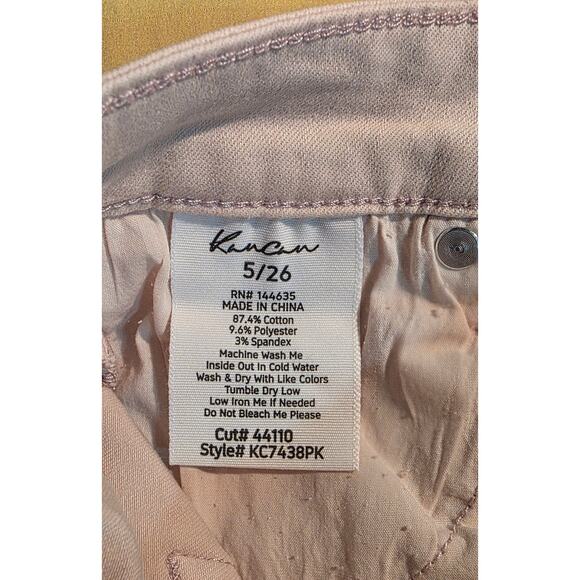 KanCan Tea Rose High Rise Stretchy Flare Jeans Size 5 NWT - Picture 3 of 5